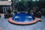 All tiled pool interior