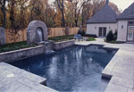 Formal water feature