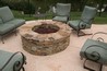 Masonry fire pit